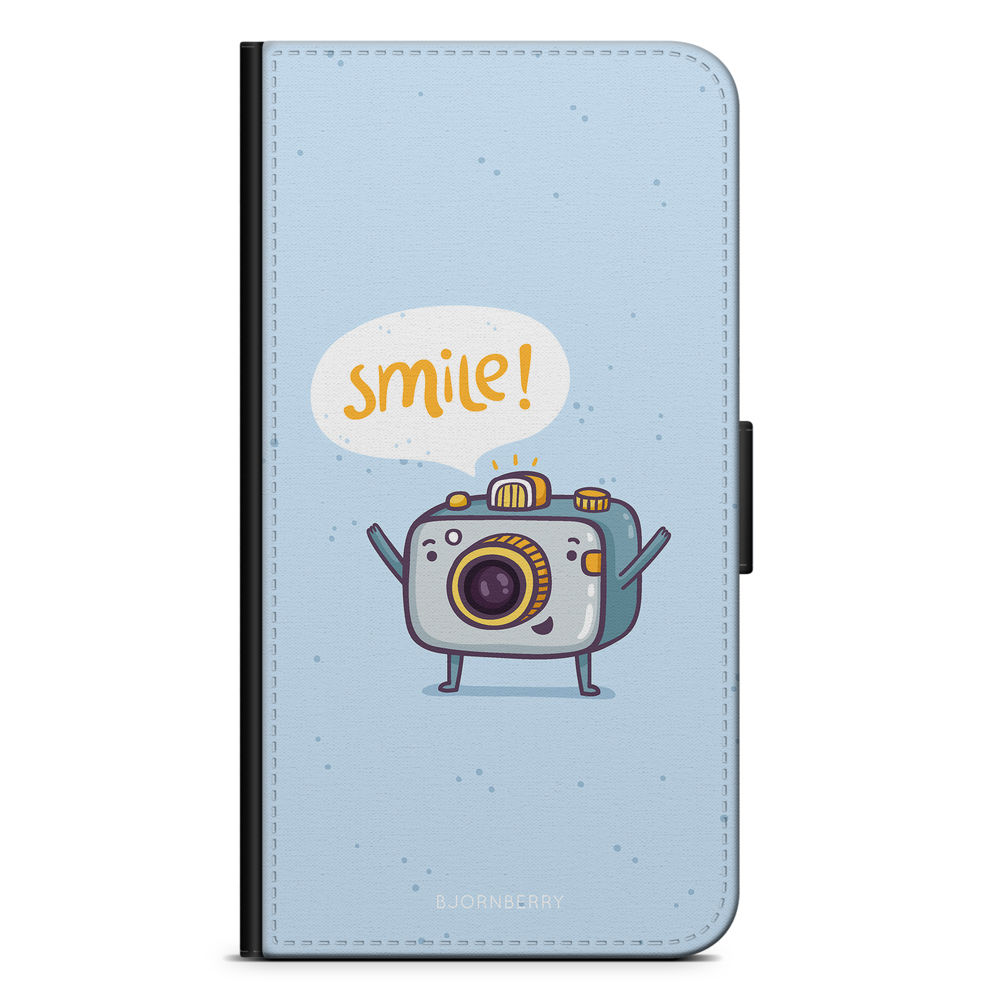 Sony Xperia XZ1 Plånboksfodral - Smile | Mobilskal & Mobilfodral BJORNBERRY