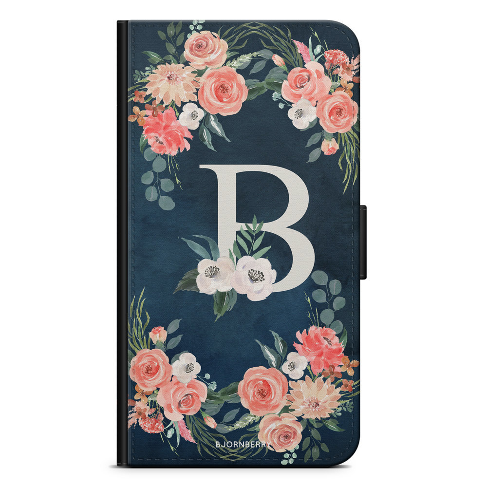 Sony Xperia XZ1 Plånboksfodral - Monogram B | Mobilskal & Mobilfodral BJORNBERRY