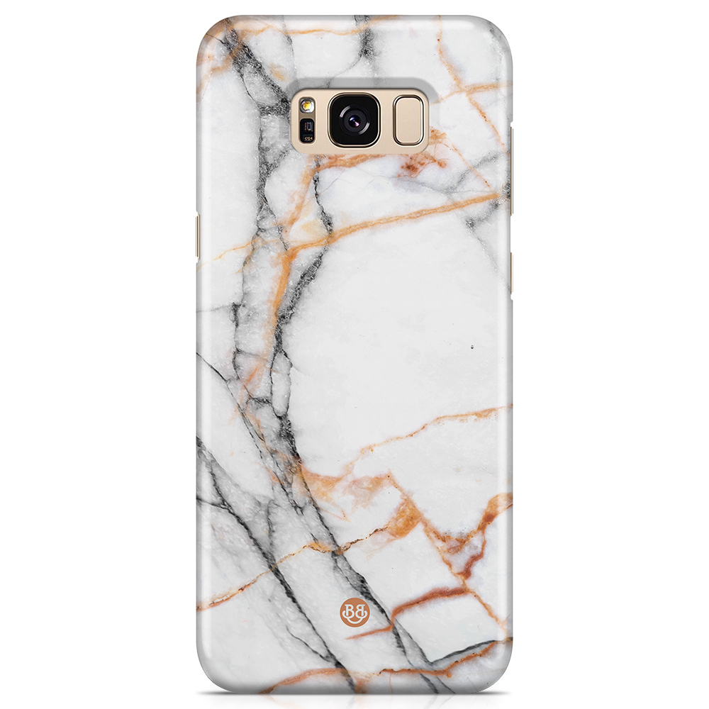 Samsung Galaxy S8 Premium Skal - Copper Marble | Mobilskal & Mobilfodral BJORNBERRY