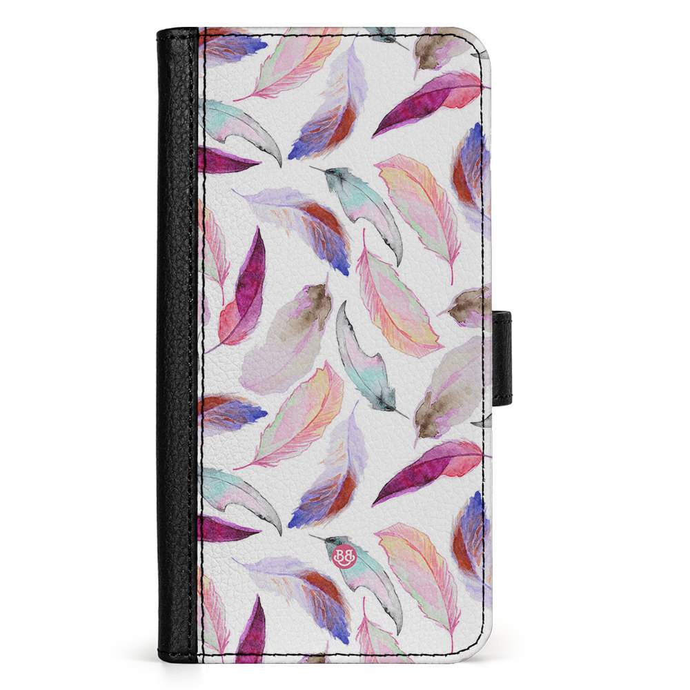 Samsung Galaxy S25 Ultra Fodral - Watercolor Feathers | Mobilskal & Mobilfodral BJORNBERRY